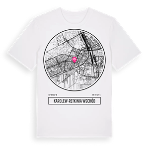 Karolew-Retkinia Wschód t-shirt – ekologisk bomull t-shirt från Pinshirt