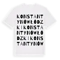Konstantynów Łódzki ordlek t-shirt