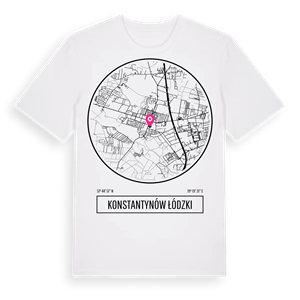 Konstantynów Łódzki t-shirt – ekologisk bomull t-shirt från Pinshirt