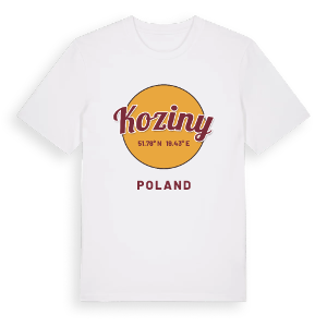 Koziny cirkel t-shirt – ekologisk bomull t-shirt från Pinshirt