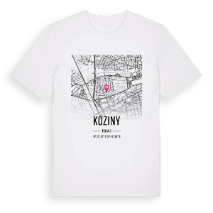 Koziny karta t-shirt – ekologisk bomull t-shirt från Pinshirt