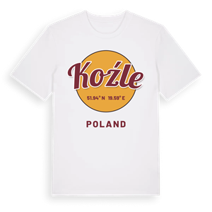 Koźle cirkel t-shirt – ekologisk bomull t-shirt från Pinshirt