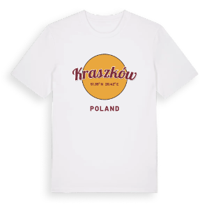Kraszków cirkel t-shirt – ekologisk bomull t-shirt från Pinshirt