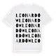 Leonardów ordlek t-shirt