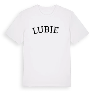Lubień böjd t-shirt – ekologisk bomull t-shirt från Pinshirt