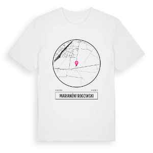 Marianów Rogowski t-shirt – ekologisk bomull t-shirt från Pinshirt