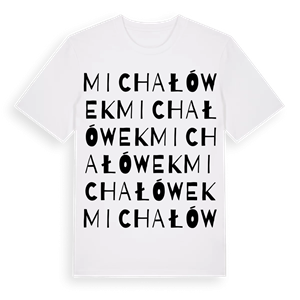 Michałówek ordlek t-shirt – ekologisk bomull t-shirt från Pinshirt