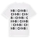 Mnich ordlek t-shirt