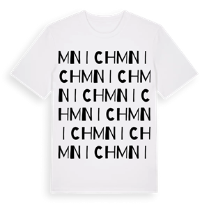 Mnich ordlek t-shirt – ekologisk bomull t-shirt från Pinshirt