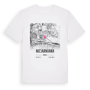 Niciarniana karta t-shirt – ekologisk bomull t-shirt från Pinshirt
