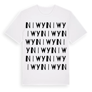 Niwy ordlek t-shirt – ekologisk bomull t-shirt från Pinshirt