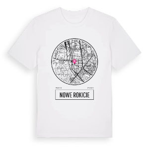 Nowe Rokicie t-shirt – ekologisk bomull t-shirt från Pinshirt