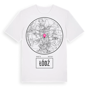 Łódź t-shirt – ekologisk bomull t-shirt från Pinshirt