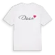 Osse hjärta t-shirt
