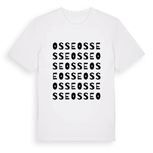 Osse ordlek t-shirt – ekologisk bomull t-shirt från Pinshirt