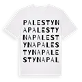 Palestyna ordlek t-shirt