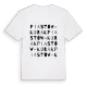 Piastów-Kurak ordlek t-shirt