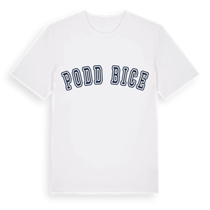 Poddębice college t-shirt – ekologisk bomull t-shirt från Pinshirt