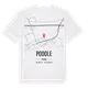 Podole karta t-shirt