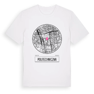 Politechniczna t-shirt – ekologisk bomull t-shirt från Pinshirt