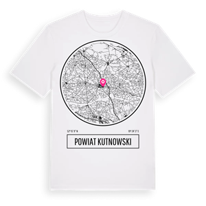 powiat kutnowski t-shirt – ekologisk bomull t-shirt från Pinshirt