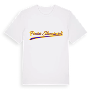 powiat skierniewicki baseball t-shirt – ekologisk bomull t-shirt från Pinshirt