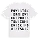 powiat skierniewicki ordlek t-shirt