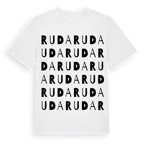 Ruda ordlek t-shirt – ekologisk bomull t-shirt från Pinshirt