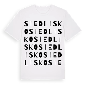 Siedlisko ordlek t-shirt – ekologisk bomull t-shirt från Pinshirt