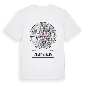 Stare Miasto t-shirt – ekologisk bomull t-shirt från Pinshirt