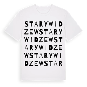Stary Widzew ordlek t-shirt – ekologisk bomull t-shirt från Pinshirt