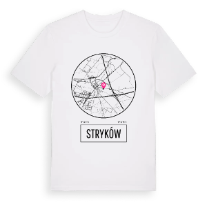 Stryków t-shirt – ekologisk bomull t-shirt från Pinshirt