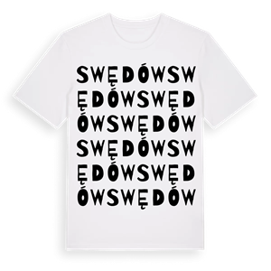 Swędów ordlek t-shirt – ekologisk bomull t-shirt från Pinshirt