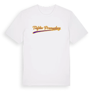Teofilów Przemysłowy baseball t-shirt – ekologisk bomull t-shirt från Pinshirt