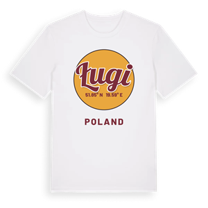 Ługi cirkel t-shirt – ekologisk bomull t-shirt från Pinshirt