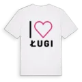 Jag älskar Ługi t-shirt stort tryck