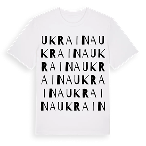 Ukraina ordlek t-shirt – ekologisk bomull t-shirt från Pinshirt