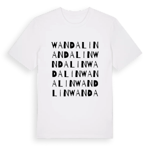 Wandalin ordlek t-shirt – ekologisk bomull t-shirt från Pinshirt