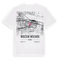 Widzew-Wschód karta t-shirt