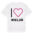 Jag älskar Wieluń t-shirt stort tryck