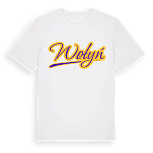 Wołyń baseball t-shirt – ekologisk bomull t-shirt från Pinshirt