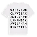 Wola Kamocka ordlek t-shirt