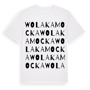 Wola Kamocka ordlek t-shirt – ekologisk bomull t-shirt från Pinshirt