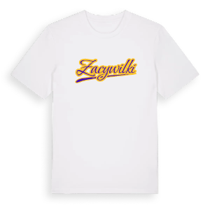 Zacywilki baseball t-shirt – ekologisk bomull t-shirt från Pinshirt