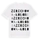 Żerechowa-Kolonia ordlek t-shirt