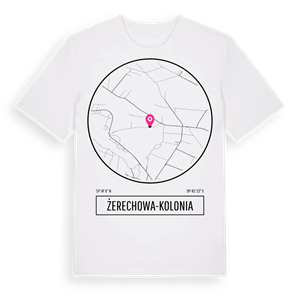Żerechowa-Kolonia t-shirt – ekologisk bomull t-shirt från Pinshirt