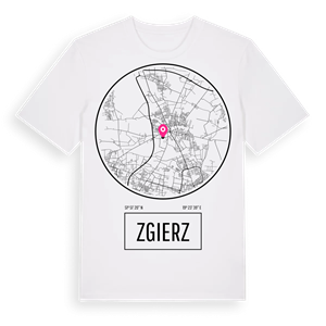 Zgierz t-shirt – ekologisk bomull t-shirt från Pinshirt