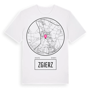 Zgierz t-shirt – ekologisk bomull t-shirt från Pinshirt
