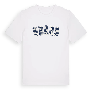 Żubardź college t-shirt – ekologisk bomull t-shirt från Pinshirt