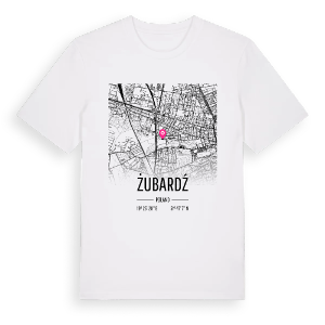 Żubardź karta t-shirt – ekologisk bomull t-shirt från Pinshirt